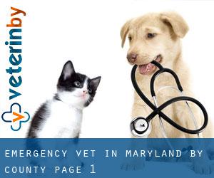 Emergency Vet in Maryland by County - page 1