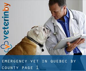 Emergency Vet in Quebec by County - page 1