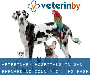 veterinary hospitals in San Bernardino County (Cities) - page 1