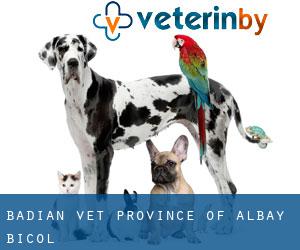 Badian vet (Province of Albay, Bicol)