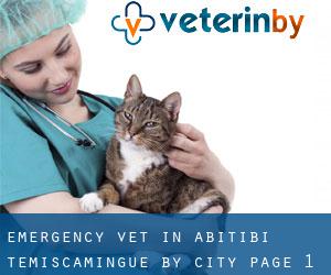 Emergency Vet in Abitibi-Témiscamingue by city - page 1