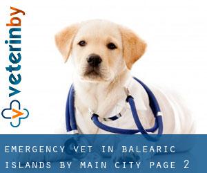 Emergency Vet in Balearic Islands by main city - page 2 (Province)