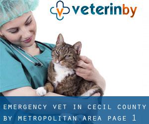 Emergency Vet in Cecil County by metropolitan area - page 1