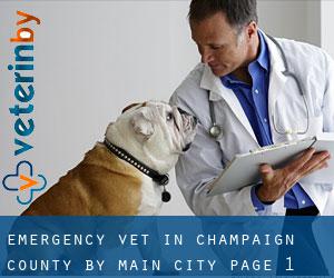 Emergency Vet in Champaign County by main city - page 1