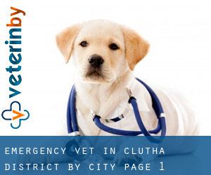 Emergency Vet in Clutha District by city - page 1