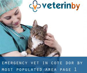 Emergency Vet in Cote d'Or by most populated area - page 1