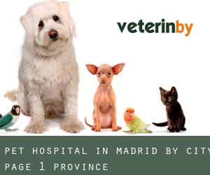 Pet Hospital in Madrid by city - page 1 (Province)