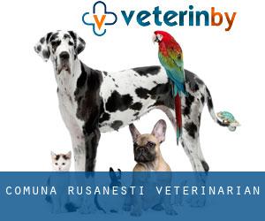 Comuna Rusăneşti veterinarian